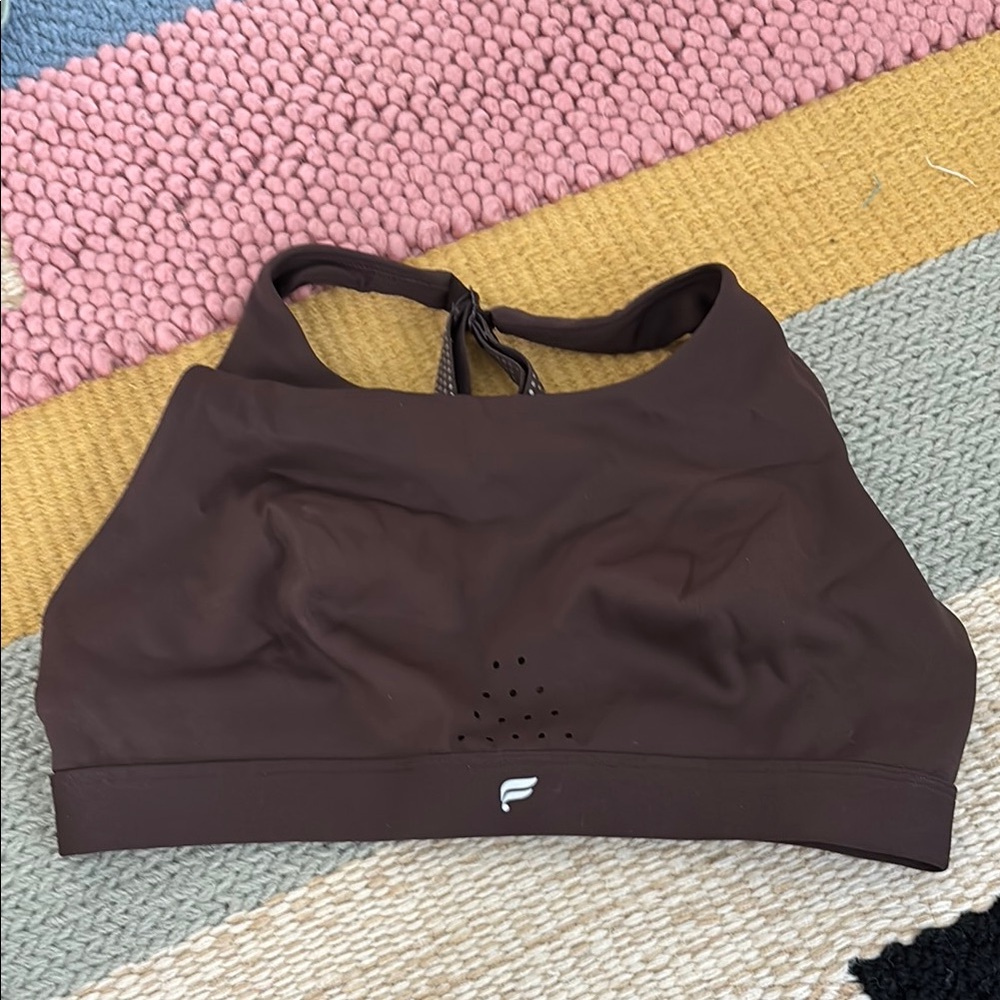 Fabletics Cocoa Brown Sports Bra